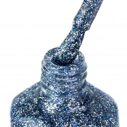 IQ BEAUTY   Лак для ногтей с биокерамикой голографик   12,5мл   Prolac FROSTY BREATH   #123
