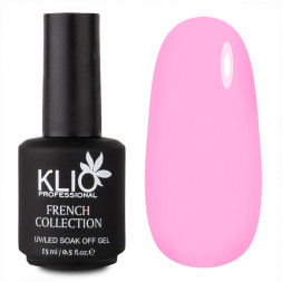 KLIO  Гель-лак полупрозрачный  15мл   FRENCH COLLECTION   #03