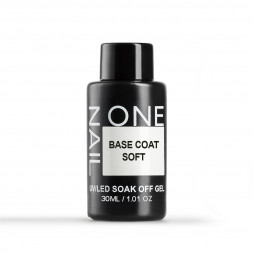 ONE NAIL   База для педикюра   SOFT base  (бутылка)   30мл