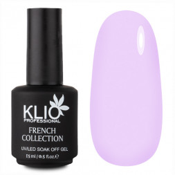 KLIO  Гель-лак полупрозрачный  15мл   FRENCH COLLECTION   #04