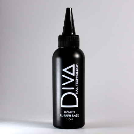 DIVA   База каучуковая прозрачная  STRONG Base   110мл