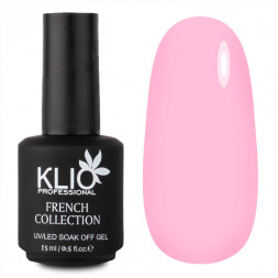 KLIO  Гель-лак полупрозрачный  15мл   FRENCH COLLECTION   #05