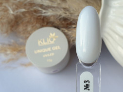 KLIO   Гель для моделирования Unique gel   №03  WHITE GLOW   30г