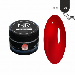 NAIL REPUBLIC   Гель для моделирования витражный   Gel CLASSIC Витраж (Glass)   #105   15г