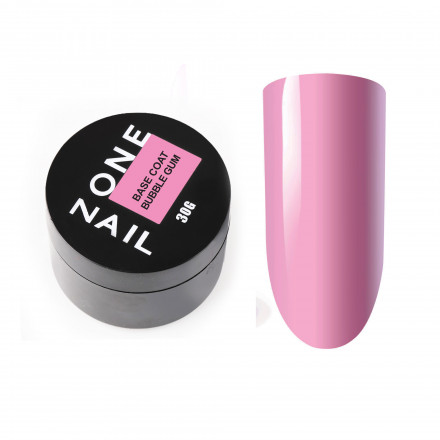 ONE NAIL   База камуфлирующая жесткая  Base   BUBBLE GUM  (шайба)   30мл
