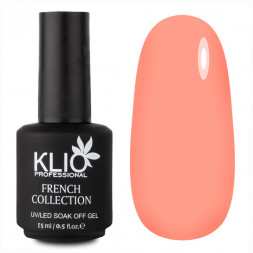 KLIO  Гель-лак полупрозрачный  15мл   FRENCH COLLECTION   #06