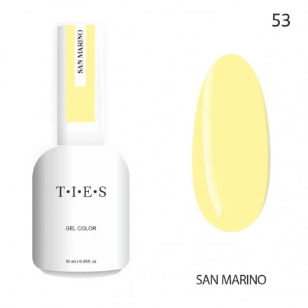 TIES   Гель-лак  10мл  SAN MARINO   #053