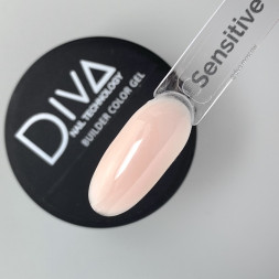 DIVA   Гель для моделирования  30мл  Builder gel   SENSITIVE