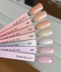 ONE NAIL   Гель для укрепления с шиммером   Fluid gel   #14   15мл