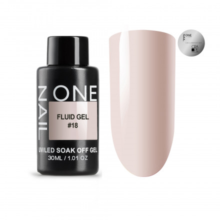 ONE NAIL   Гель для укрепления   Fluid gel   #18   30г   (бутылка)