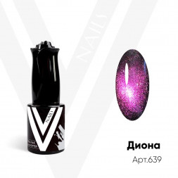VOGUE NAILS   Гель-лак кошачий глаз 9D 10мл  ДИОНА