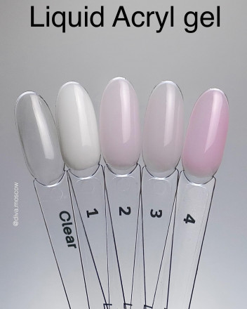DIVA   Жидкий полигель  LIQUID ACRYL     Clear    30мл