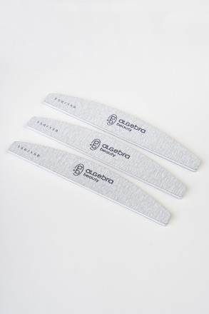 ALGEBRA BEAUTY   Пилка лодка на пластике   XL   150/150   (20шт)