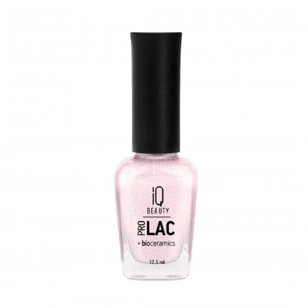 IQ BEAUTY   Лак для ногтей с биокерамикой с вкраплениями   12,5мл   Prolac BREAKING THE RULES   #128