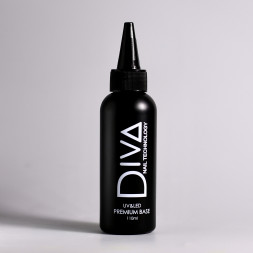 DIVA   База каучуковая прозрачная  PREMIUM Base   110мл