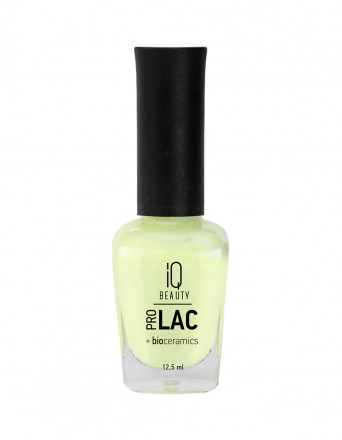 IQ BEAUTY   Лак для ногтей с биокерамикой   12,5мл   Prolac LIMONCELO   #029
