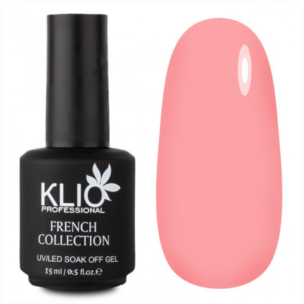 KLIO  Гель-лак полупрозрачный  15мл   FRENCH COLLECTION   #09