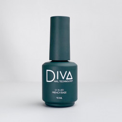 DIVA   База камуфлирующая  French Base FLORAL WHITE   15мл
