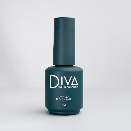 DIVA   База камуфлирующая  French Base FLORAL WHITE   15мл