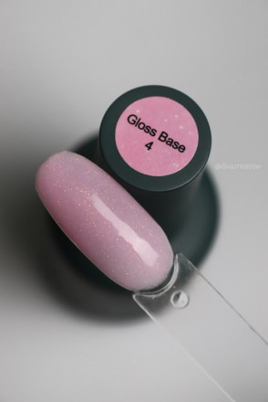 DIVA   База камуфлирующая с шиммером  15мл  Base  GLOSS   №04