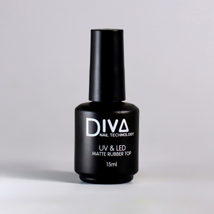 DIVA   Топ матовый с л/с  Top  MATTE RUBBER    15мл