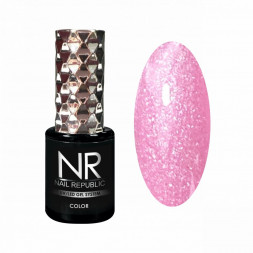 NAIL REPUBLIC   Гель-лак с шиммером   10мл   Lilac   #020