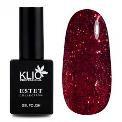 KLIO  Гель-лак  ESTET COLLECTION  10мл  №305  Красные с шиммером