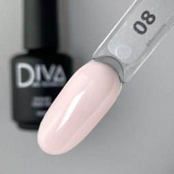 DIVA   Гель для укрепления   15мл   Gel FLUID   #08