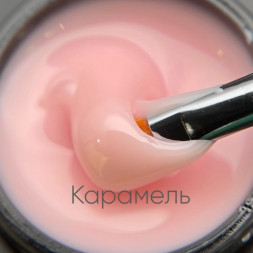 ОПЦИЯ   Cамовыравнивающийся гель  молочно-йогуртовый  15мл  КАРАМЕЛЬ