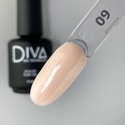 DIVA   Гель для укрепления   15мл   Gel FLUID   #09