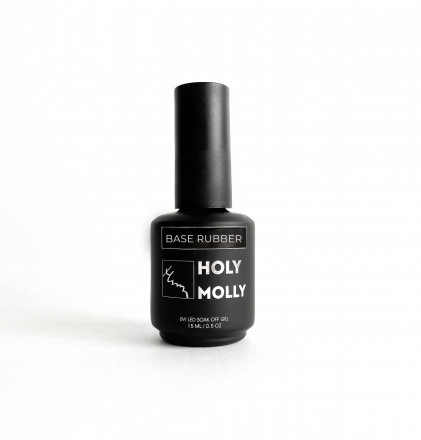 HOLY MOLLY   База прозрачная   Base   RUBBER   15мл