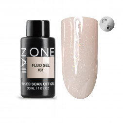 ONE NAIL   Гель для укрепления   Fluid gel   #31   30г   (бутылка)