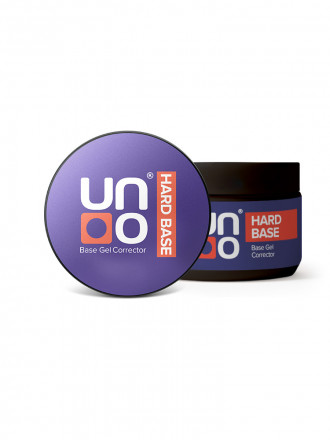 UNO   База прозрачная бескислотная жесткая   12г (банка)   Base HARD CORRECTOR