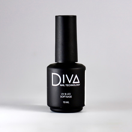 DIVA   База для подложки прозрачная  SOFT Base   15мл