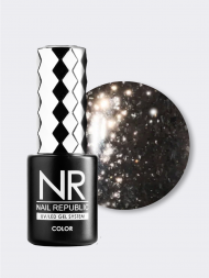 NAIL REPUBLIC   Гель-лак жидкая фольга   10мл   Night Life   #385