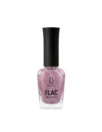 IQ BEAUTY   Лак для ногтей с биокерамикой с шиммером   12,5мл   Prolac BARBIE DRESS UP   #150