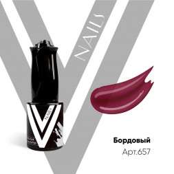 VOGUE NAILS   Гель-лак витражный  10мл  БОРДОВЫЙ
