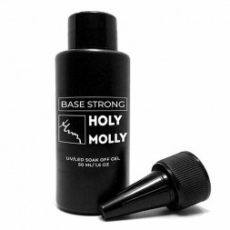 HOLY MOLLY   База прозрачная   Base   STRONG   50мл   (бутылка)