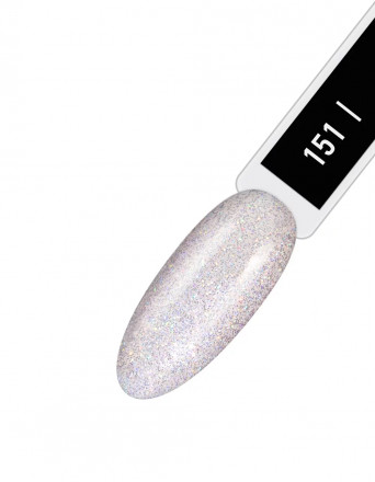 IQ BEAUTY   Лак для ногтей с биокерамикой с шиммером   12,5мл   Prolac CHAMPAGNE SHOWER   #151
