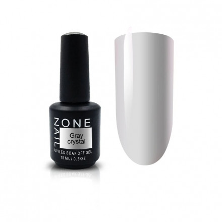 ONE NAIL   Гель-лак  15мл  Smoke  GRAY CRYSTAL
