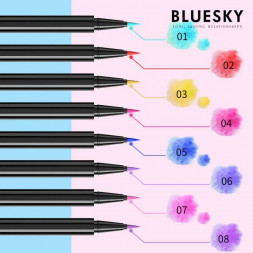 BLUESKY Aquacolor nail pen Акварельный фломастер №08