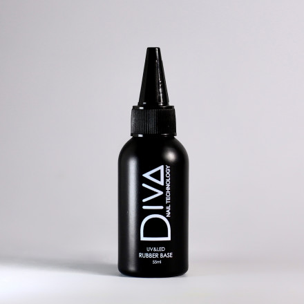 DIVA   База каучуковая прозрачная  RUBBER Base   55мл