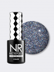NAIL REPUBLIC   Гель-лак перламутровый   10мл   Diamonds   #389