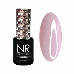 NAIL REPUBLIC   Гель-лак полупрозрачный   10мл   Камуфлирующий   #1004