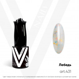 VOGUE NAILS   Гель-лак с поталью  10мл  ЛЕБЕДЬ