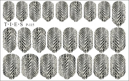 TIES   Пленка для маникюра   P-115