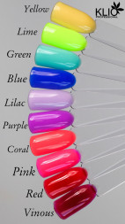 KLIO  Гель цветной для моделирования  15г   LILAC