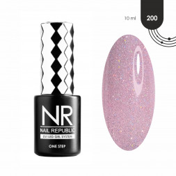 NAIL REPUBLIC   Гель-лак однофазный   10мл   ONE STEP   #200