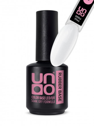 UNO   База камуфлирующая   12г   Rubber Color Base Gel   MILKY WAY