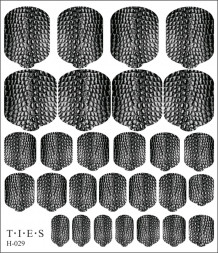 TIES   Пленка для педикюра   H-029